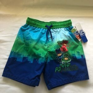 🔹NWT - PJ Masks 2T Swim Trunks🔹